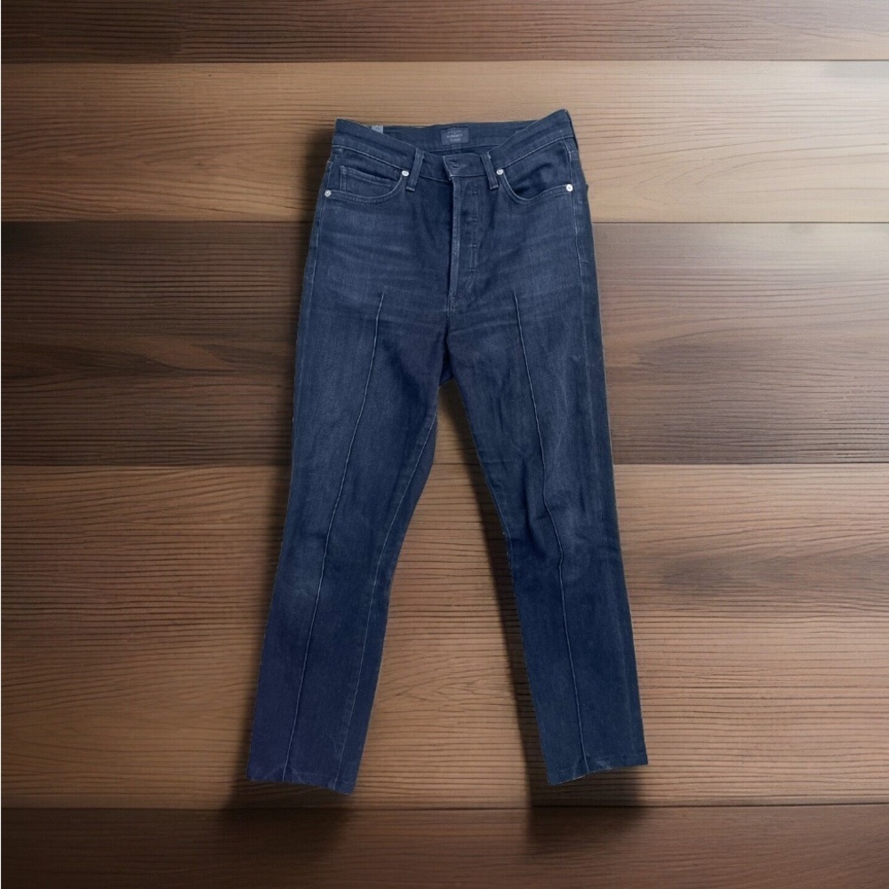 Citizens of Humanity Olivia high rise slim ankle Jean in black size 25 - Picture 3 of 9